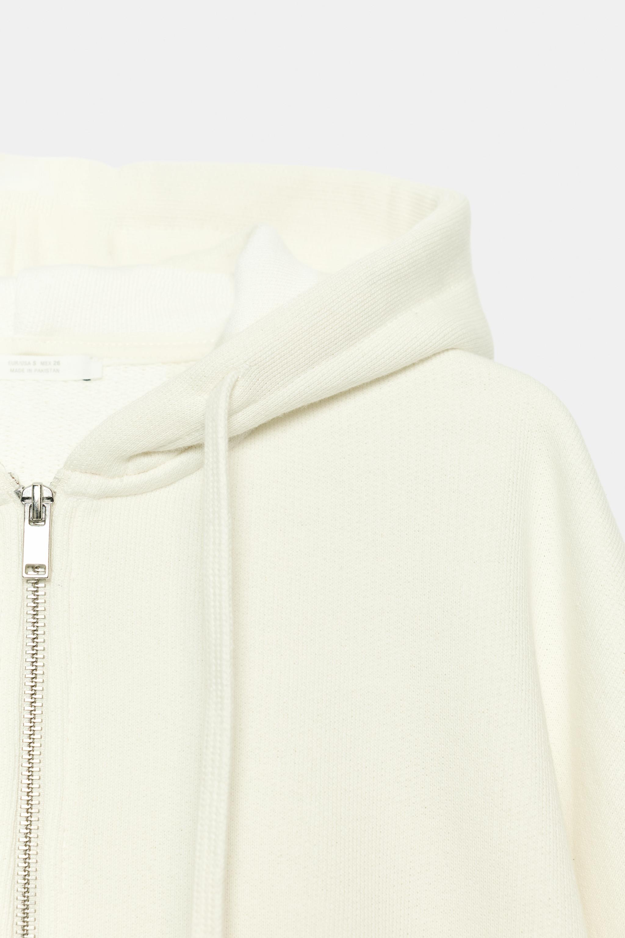 SWEAT À CAPUCHE ZIPPÉ